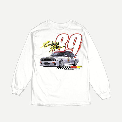 DGK GT89 L/S Tee White