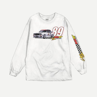 DGK GT89 L/S Tee White