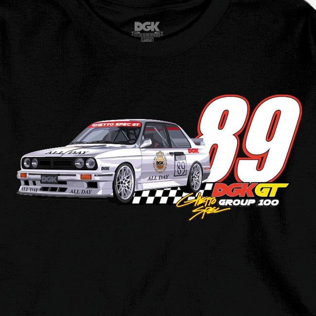 DGK GT89 L/S Tee Black