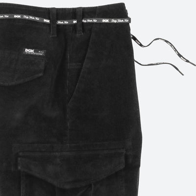 DGK O.G.S. Cargo Corduroy Pants Black