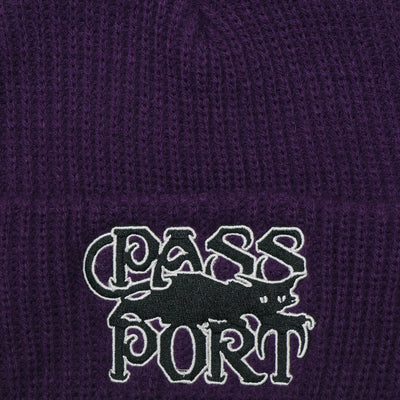 Pass~Port Slinkin' Beanie Eggplant