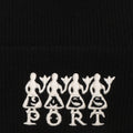 Passport 4 Flowers Organic Cotton Beanie Black