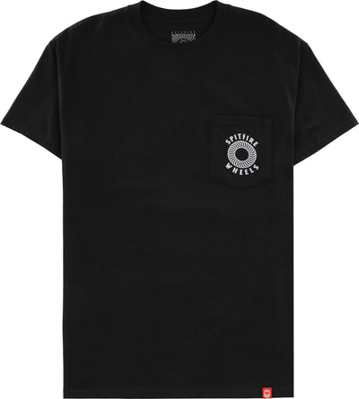 Spitfire Hollow Classic Pocket T-Shirt Black