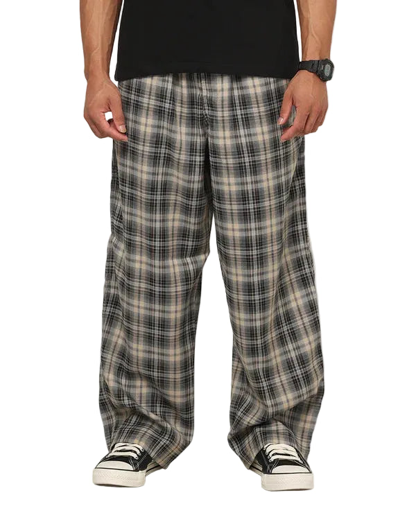 Xlarge Baggy '91 Pant Tan Check