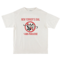 Paradise NYC New Yorkers Dial T-Shirt Off White