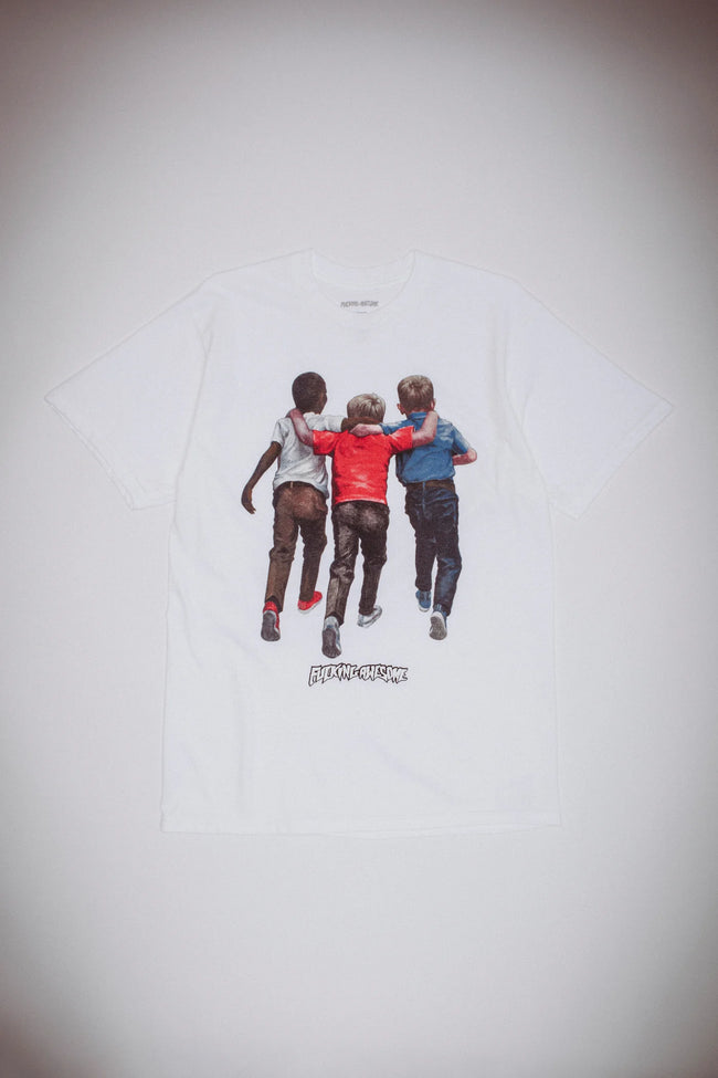 Fucking Awesome Kids Are Alright Tee White