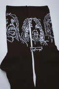 Fucking Awesome Front Row Socks Black