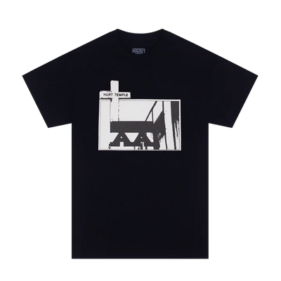 Hockey Hurt Temple Tee Black