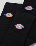 Dickies Valley Grove Socks Black 3 pack siz M (US6-8)