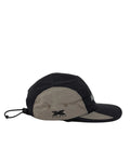 Xlarge Football Camp Cap Black