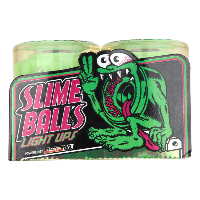 Slime Balls OG Slime Jelly Fish Light Ups 60mm / 70A Wheels