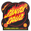 OJs Super Juice Santa Cruz Flame Dot Wheel 60mm/ 78a Black