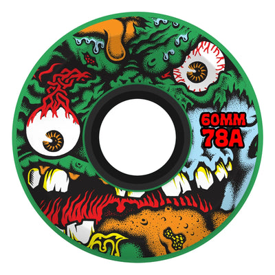 Slime Balls Roskopp Face Two Reissue Wheels 60mm / 78a Green