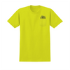 AntiHero  Heiro Pocket Tee Shirt  Neon safety Green