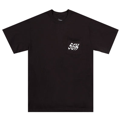 Bronze 56K Tiger Pocket T-Shirt Black