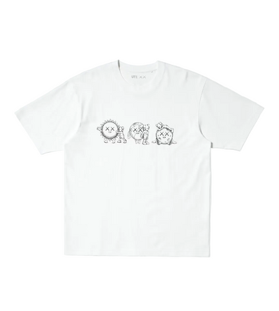 Uniqlo x Kaws Sun, Earth, Moon Universe UT Graphic T-Shirt - White