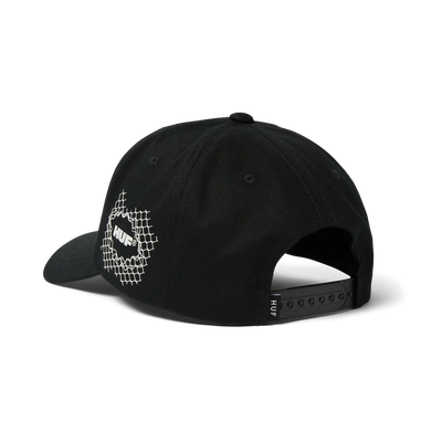 HUF 4 The Dawgs Snapback Hat Black