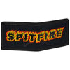Spitfire Flames Wallet Black