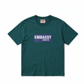 Embassy Box Logo Tee Forest Green