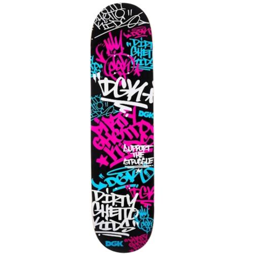 DGK Tag deck Black 8.25"
