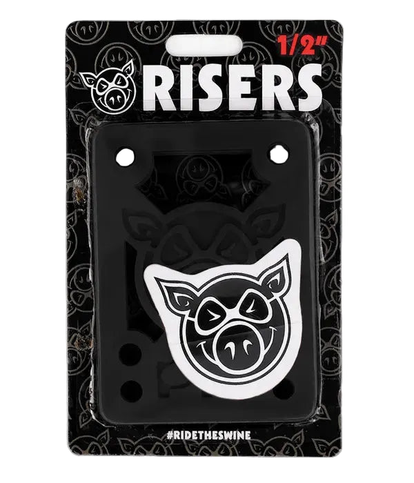 Pig Riser Pads Black 1/4 and 1/2