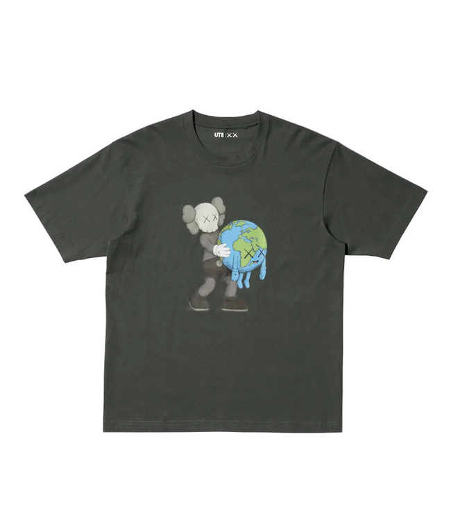 Uniqlo x Kaws Earth Universe UT Graphic T-Shirt - Grey