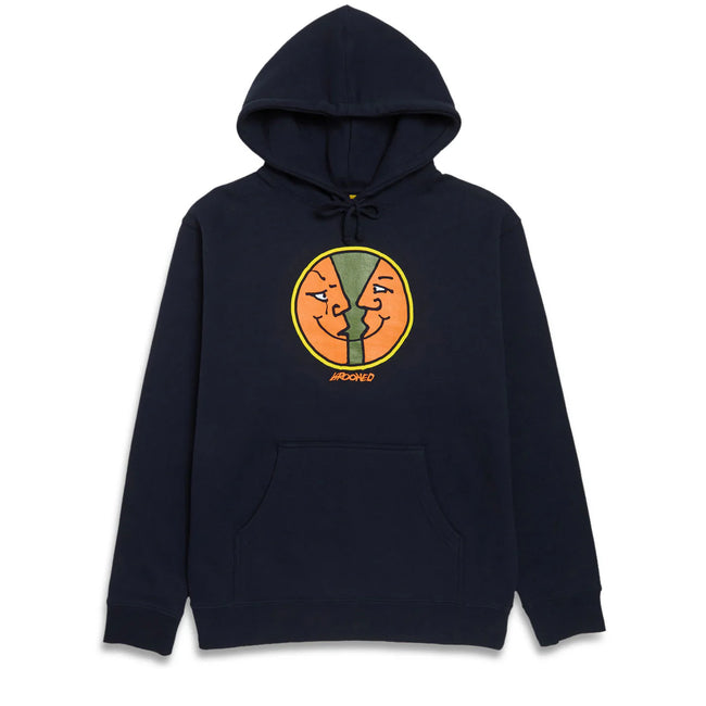 Krooked Moonsmile Round Hoodie Navy