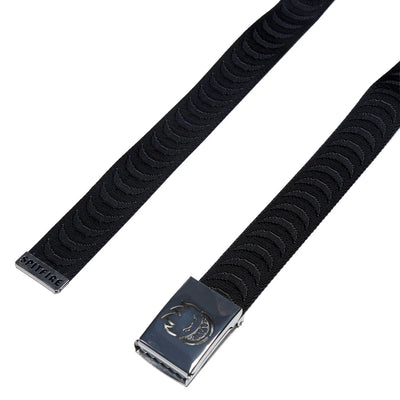 Spitfire Bighead Cutout Jacquard Belt Black