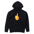 There Up Yours Hoodie Black/Red/Yellow