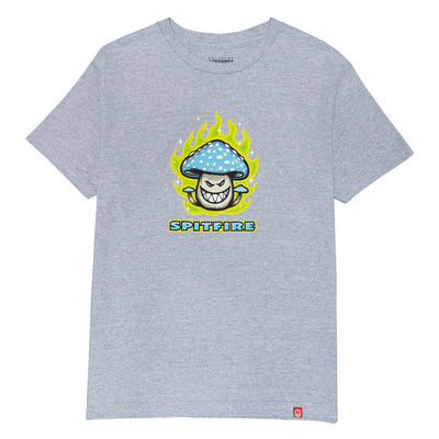 Spitfire Mushroom Bighead T-Shirt Grey