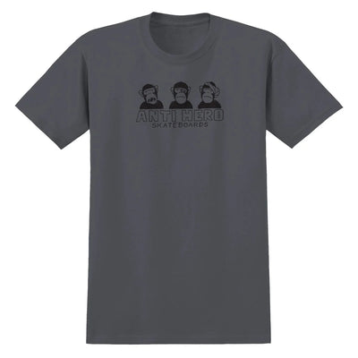 Antihero No Evil Tee Asphalt