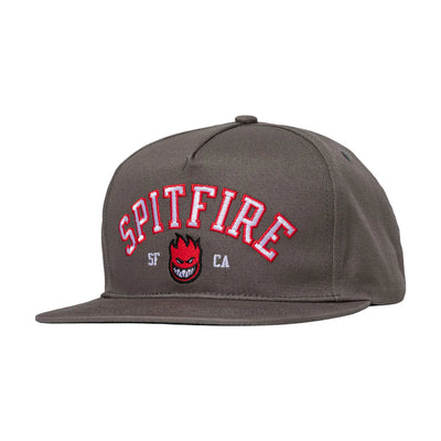Spitfire Team Bighead Snapback cap Charcoal