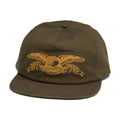 Antihero basic Eagle Snapback Brown w Orange