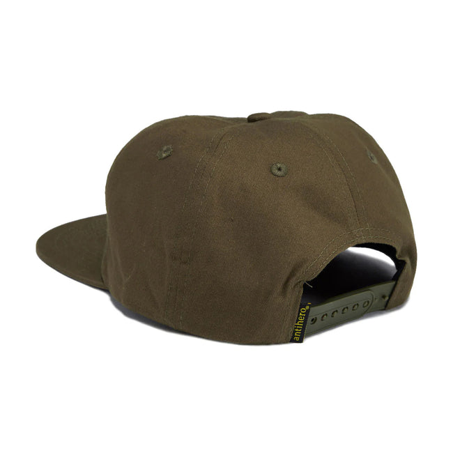 Antihero basic Eagle Snapback Brown w Orange