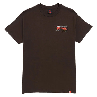 Spitfire Gasmask Tee Chocolate