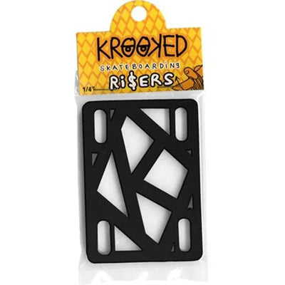 Krooked Riser Pads Black 1/4