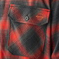 Dickies X Spitfire Flannel Shirt Red Ochre