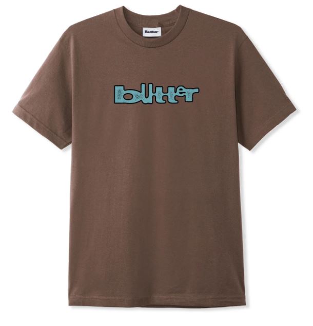 Butter Goods Warped T-Shirt Brown