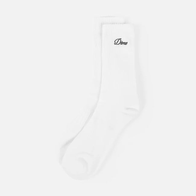 Dime 2-Pack Long Socks Black/White