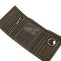 Dime Waxed Velcro Wallet Olive