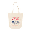 Dime Skateshop Tote Bag Off White