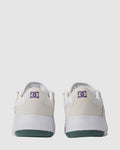 DC METRIC S X ISH Shoe White w Purple