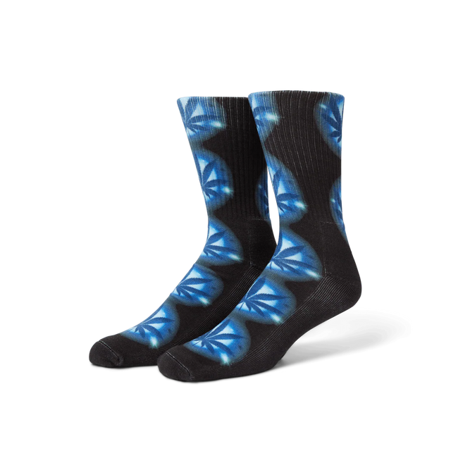 Huf Airbrush Digital Plantlife Sock Black/Blue