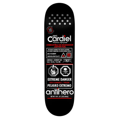 Antihero John Cardiel Fueled Up Deck 8.62"