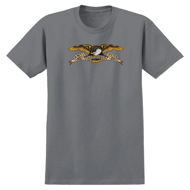 Anti Hero Eagle (Black Multi) Tee Grey