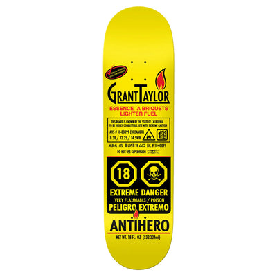 Antihero Grant Taylor Fueled Up Deck 8.38"