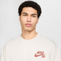 Nike SB Logo Skate T-Shirt Light Bone