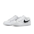 Nike SB Force 58 PRM Leather Shoe White w Black