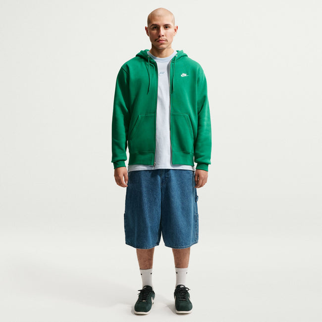 Nike SB Full Zip Hoodie Emerald Green