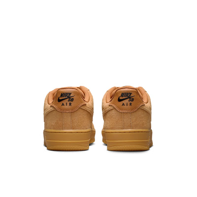 Nike SB Air Force 1 Low Shoe Flax/Flax-Black-Gum Light Brown